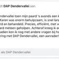 Schermafbeelding van de Facebook-aanbeveling van Sara Cnudde